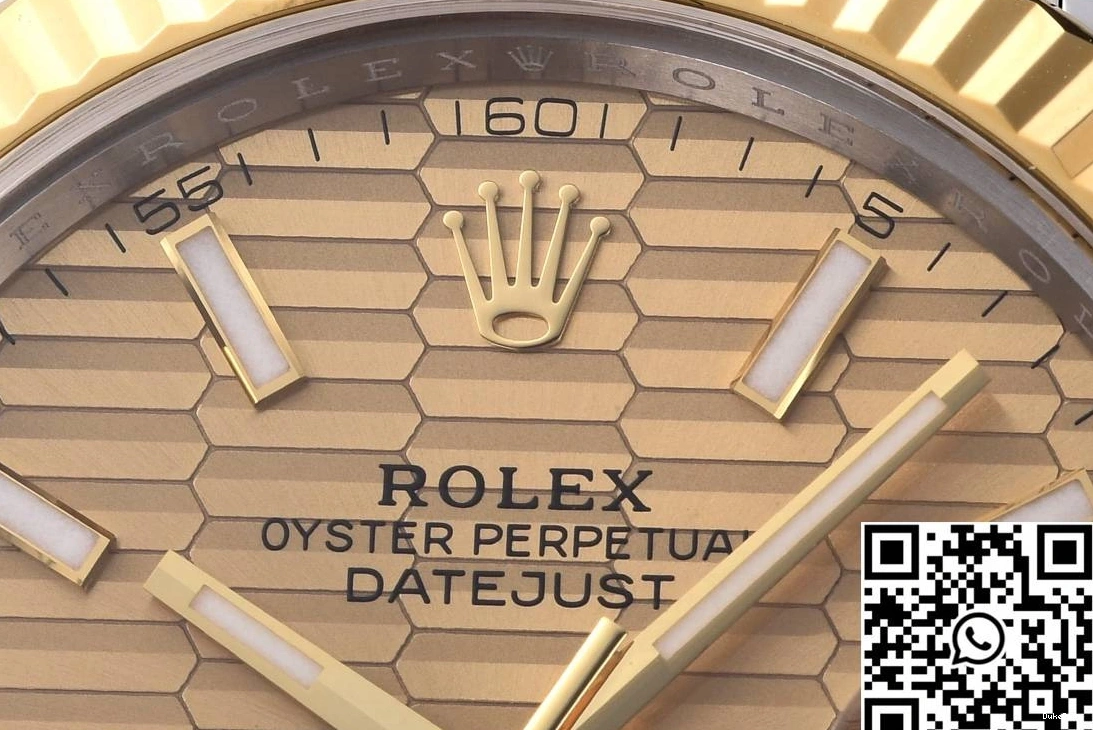 Clean M126333 Dial Factory Motif Rolex Gold Datejust 1016
